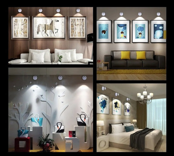 Wireless Mood Light with Remote Control - LumaRay