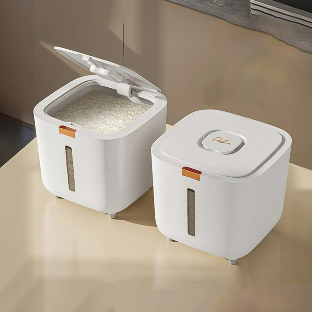 Airtight Grain Dispenser with Lid (5–10 kg) - GranoBox