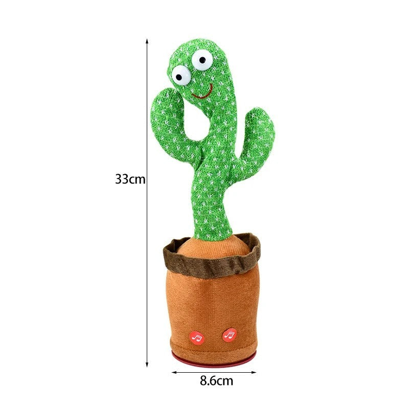 Talking Cactus Toy for Dogs - Talk-to-Me Cactus