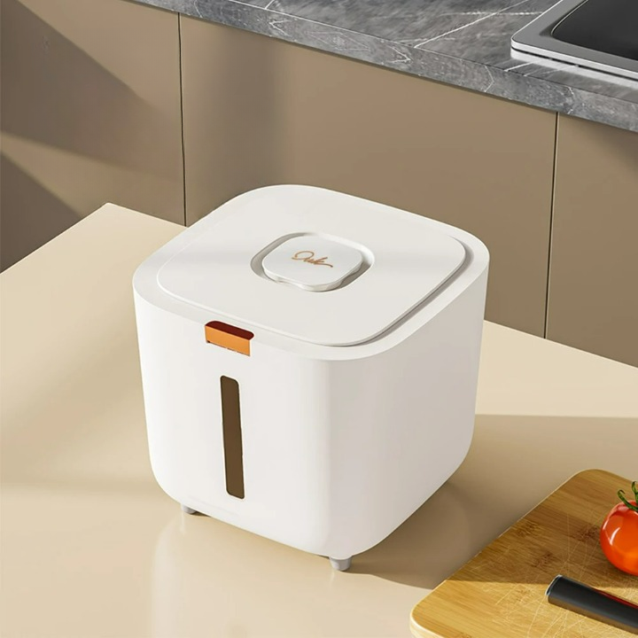 Airtight Grain Dispenser with Lid (5–10 kg) - GranoBox