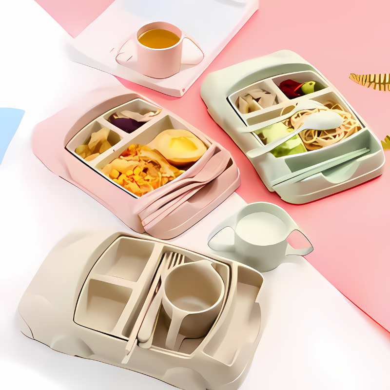 Cheerful Lunchbox Set - Multifunctional and Healthy