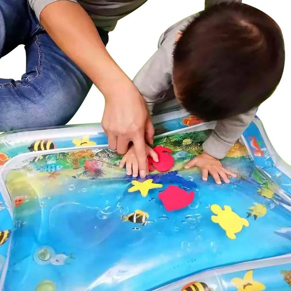AquaDream Water Play Mat | Soft inflatable play mat for babies and toddlers