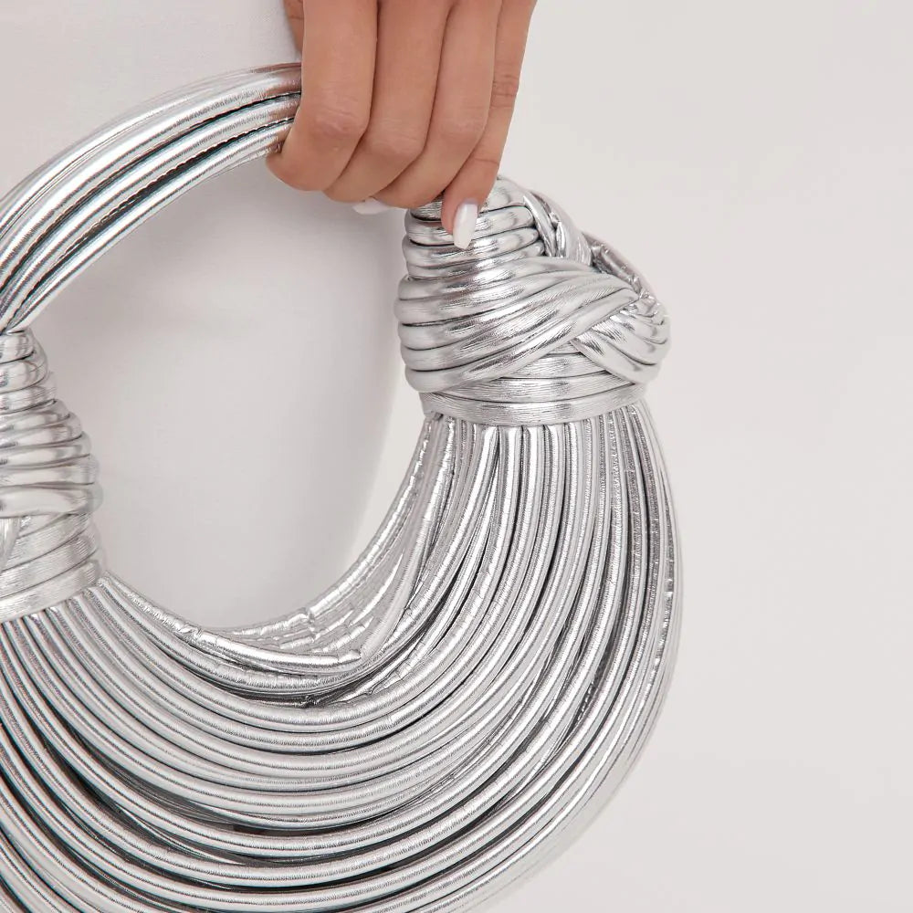 Stylish Knotted Shoulder Bag - Kiana