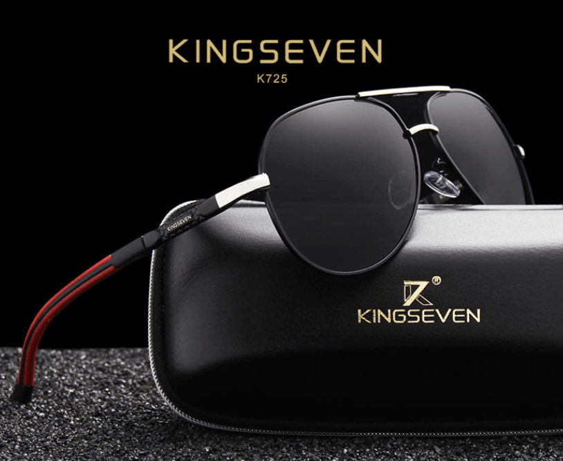 Men's Vintage Polarised Sunglasses - Retro Style & UV400 Protection