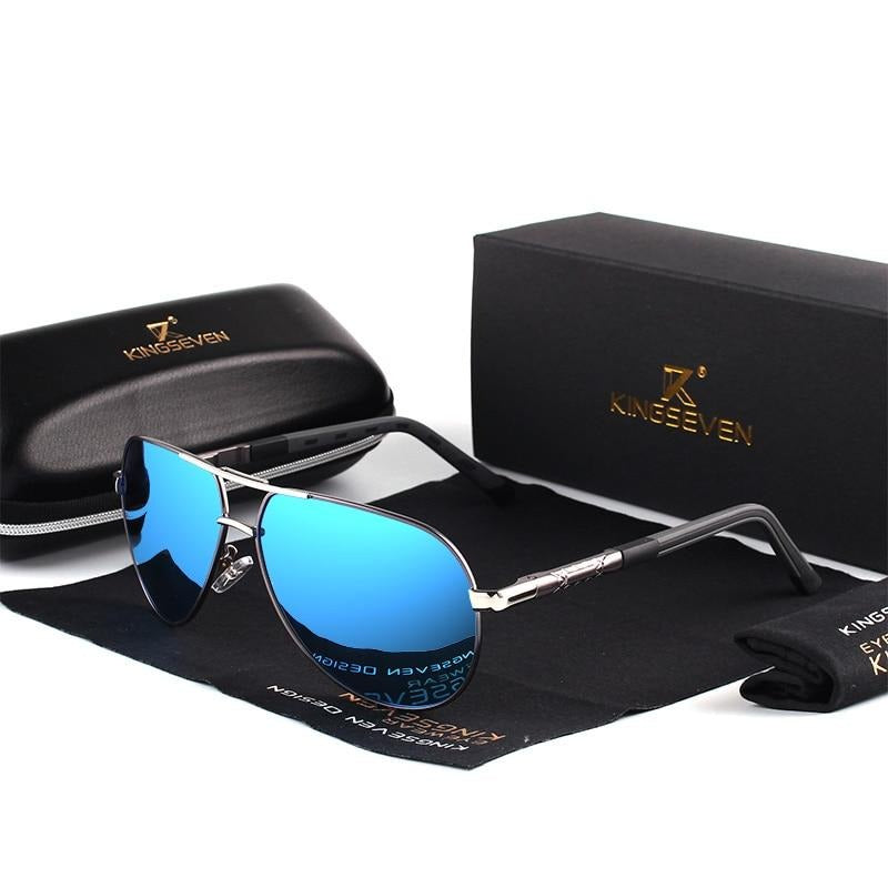 Men's Vintage Polarised Sunglasses - Retro Style & UV400 Protection
