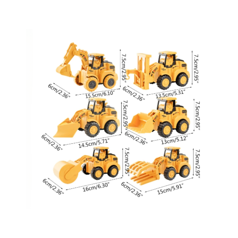 Toy Digger Set - BauMeister