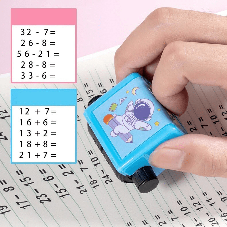 MathMaster Stamp Set - Playful Learning of Arithmetic for Children