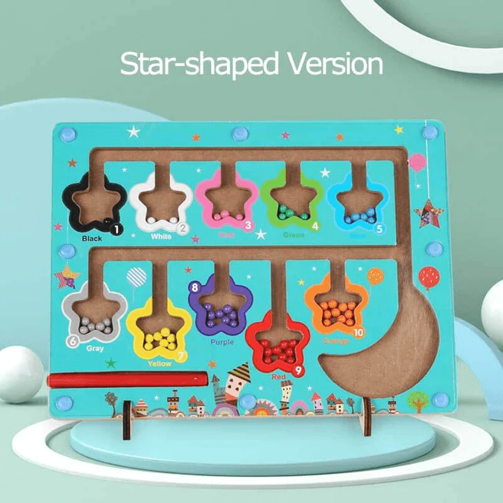 ColourSort Funboard - Educational and Interactive Colour and Counting Game