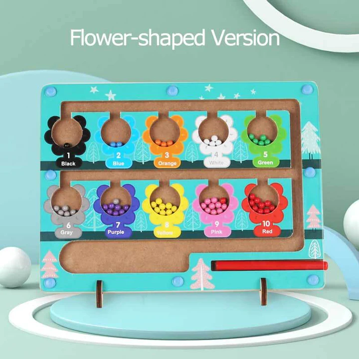 ColourSort Funboard - Educational and Interactive Colour and Counting Game