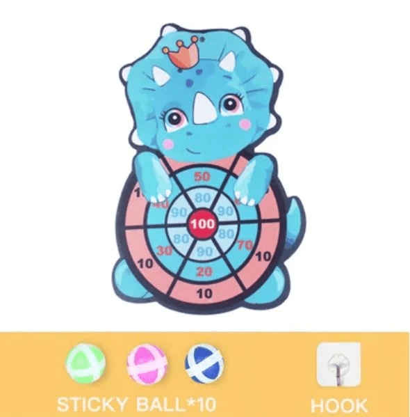 Animal Friends Sticky Dartboard - Safe Fun for Children