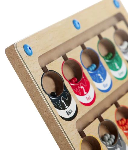 ColourSort Funboard - Educational and Interactive Colour and Counting Game