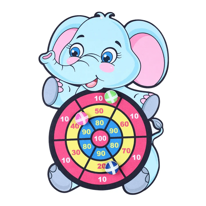 Animal Friends Sticky Dartboard - Safe Fun for Children