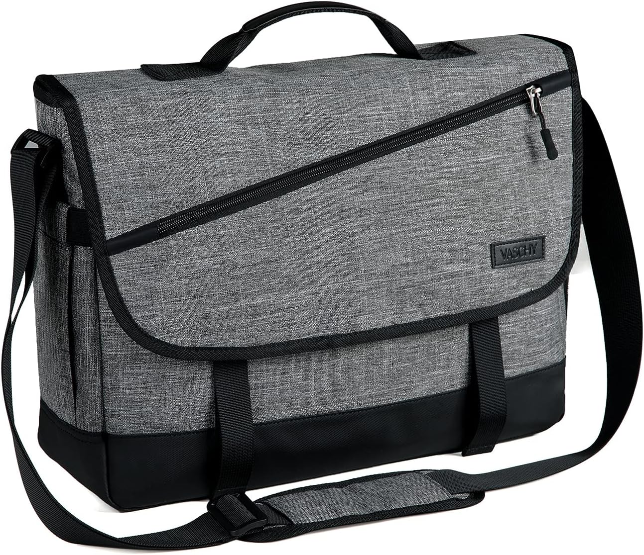 Water-Resistant Laptop Messenger Bag with Adjustable Strap – WorkMate Series
