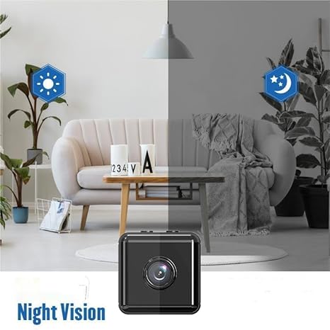 Mini Wireless Security Camera 1080P - Indoor and Outdoor