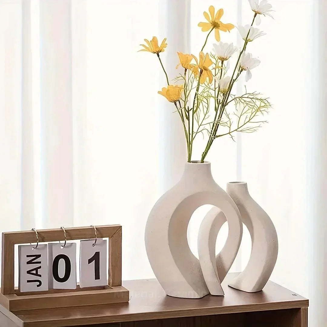 ScandiVase - Minimalist Ceramic Vases Set