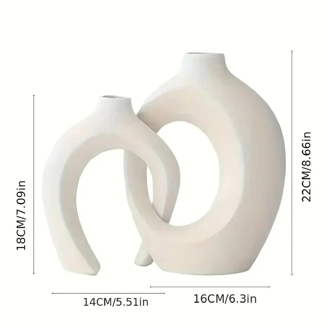 ScandiVase - Minimalist Ceramic Vases Set