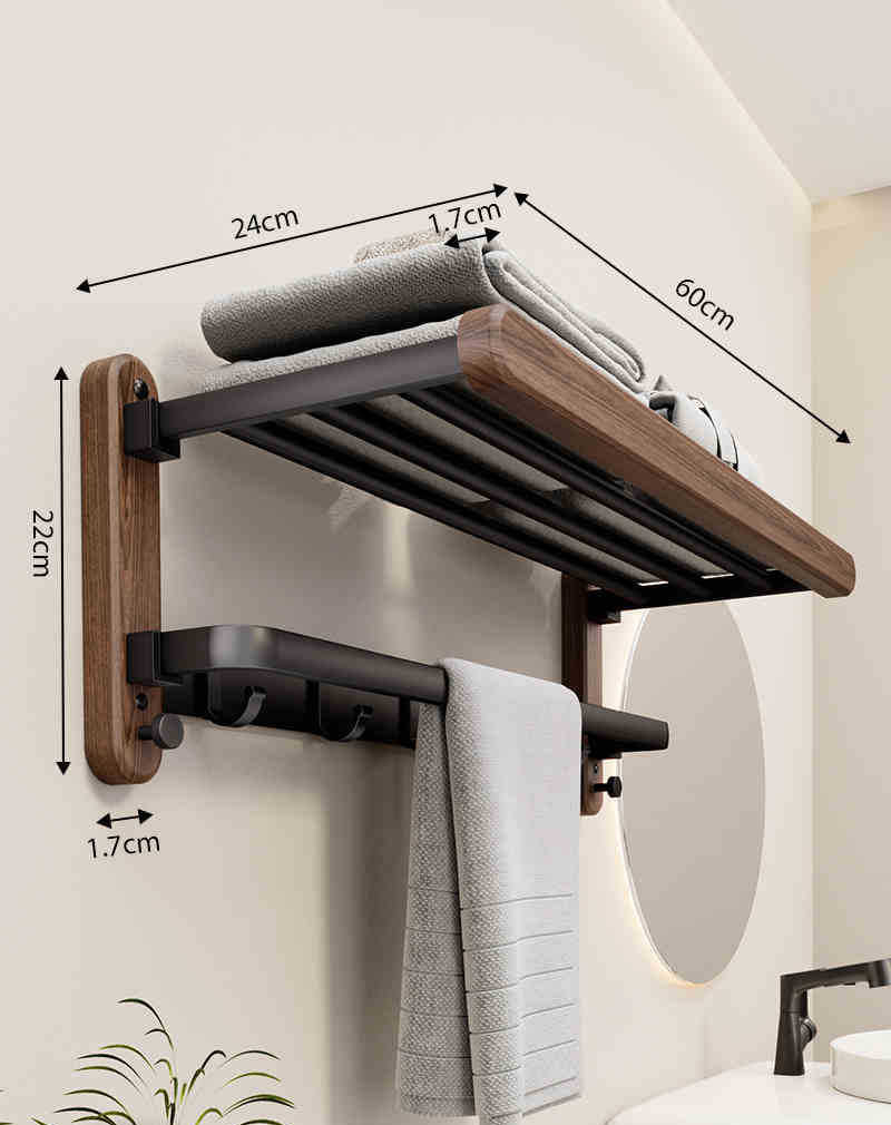Towel Rack - Wall Mounted - Modern Design | BathEase