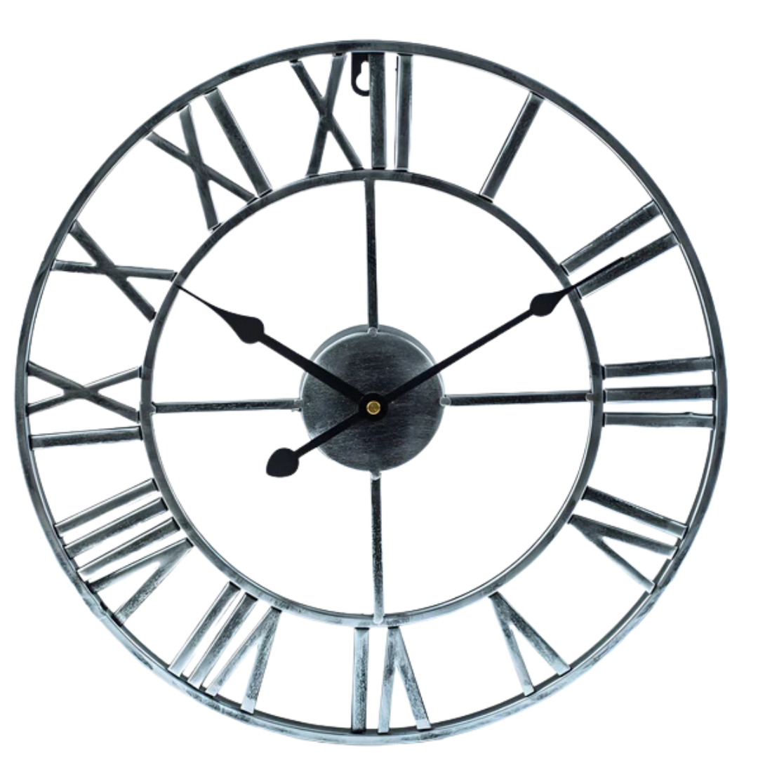 Modern Large Wall Clock | 3D Design | Metal | Stylish Appearance