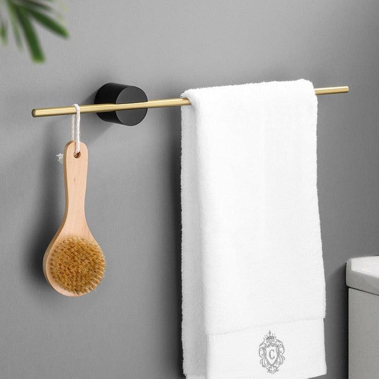Luxurious & Functional Metal Towel Holder