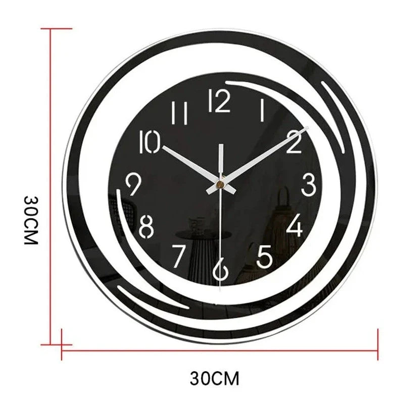 Wall Clock - Modern Elegant | Silent Clock