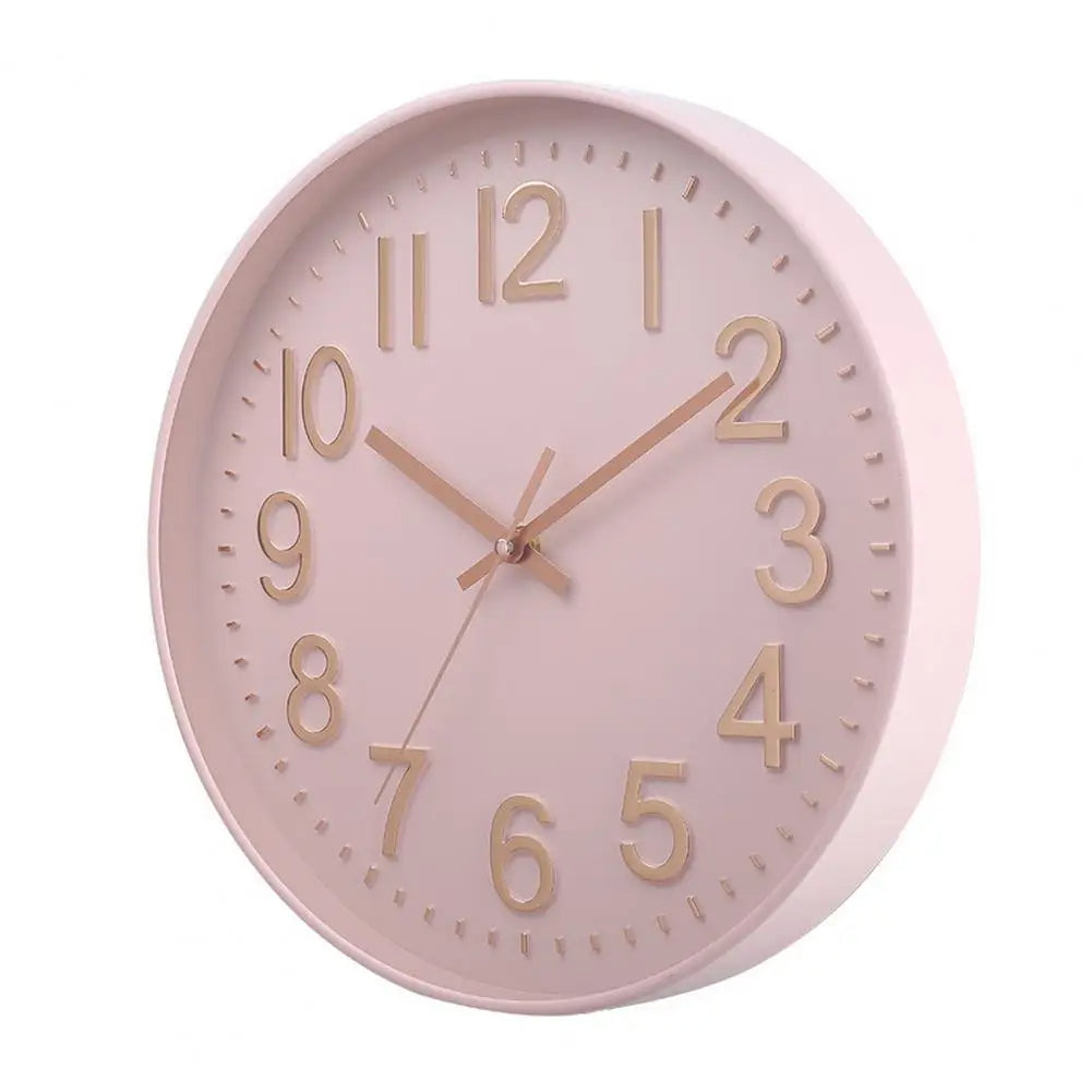 Modern Silent Wall Clock - Large Numbers | Diameter 30 cm