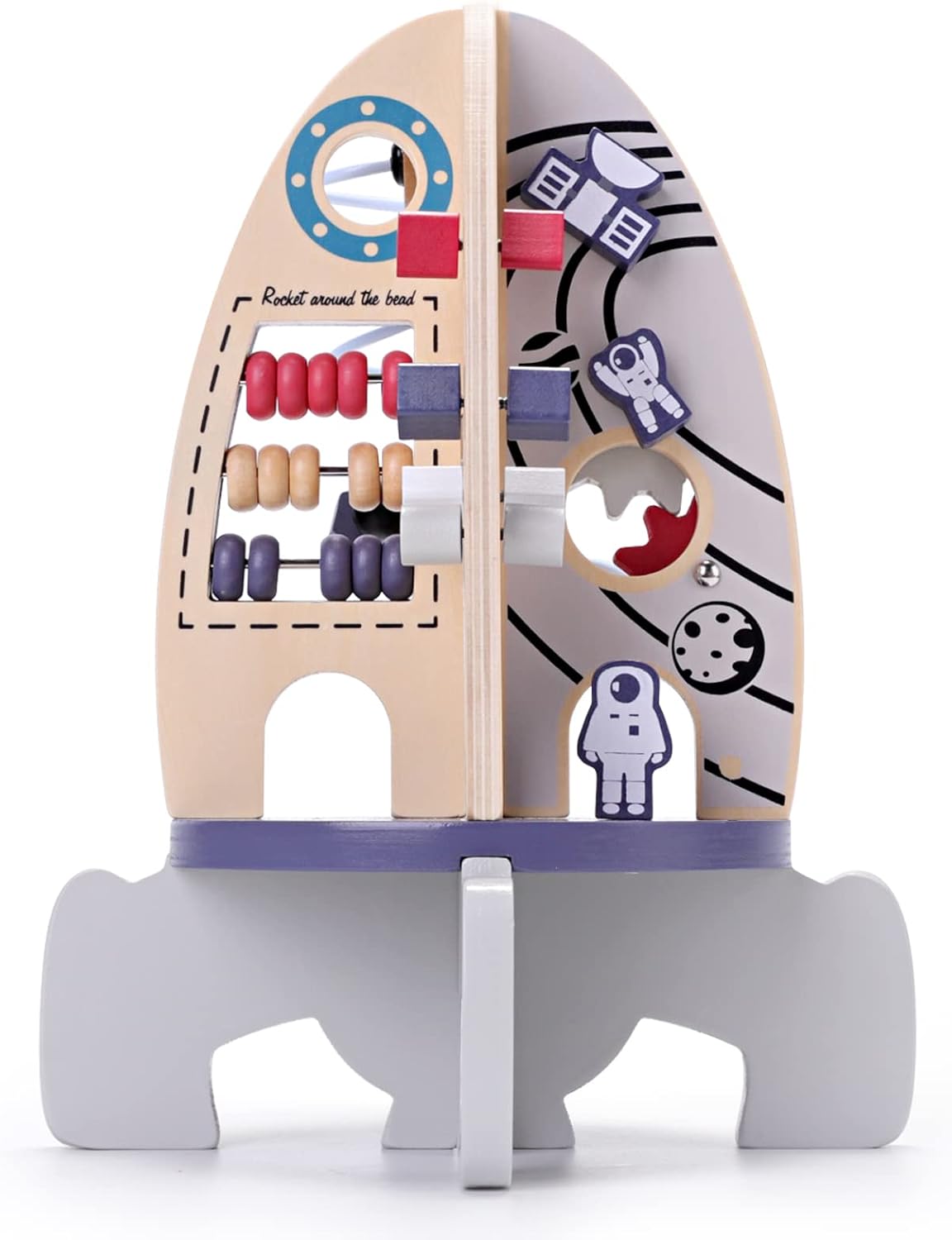 Space Rocket Activity Cube - Toy for 1+ Years