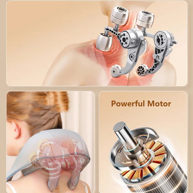 Healo Neck Massage Device - Deep Shiatsu Relief