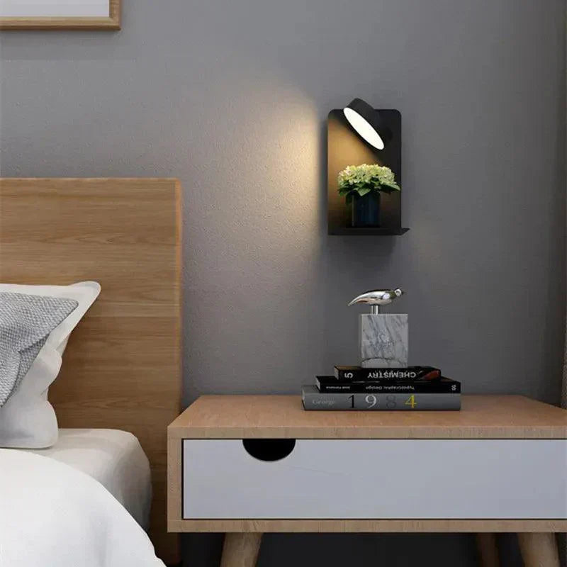 Night Light with USB Charger - 330° Rotatable