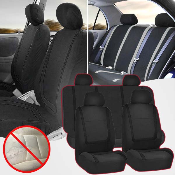 9-Piece Universal Car Seat Cover Set – AutoLuxe