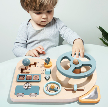 Woods™ - Montessori Wooden Steering Wheel