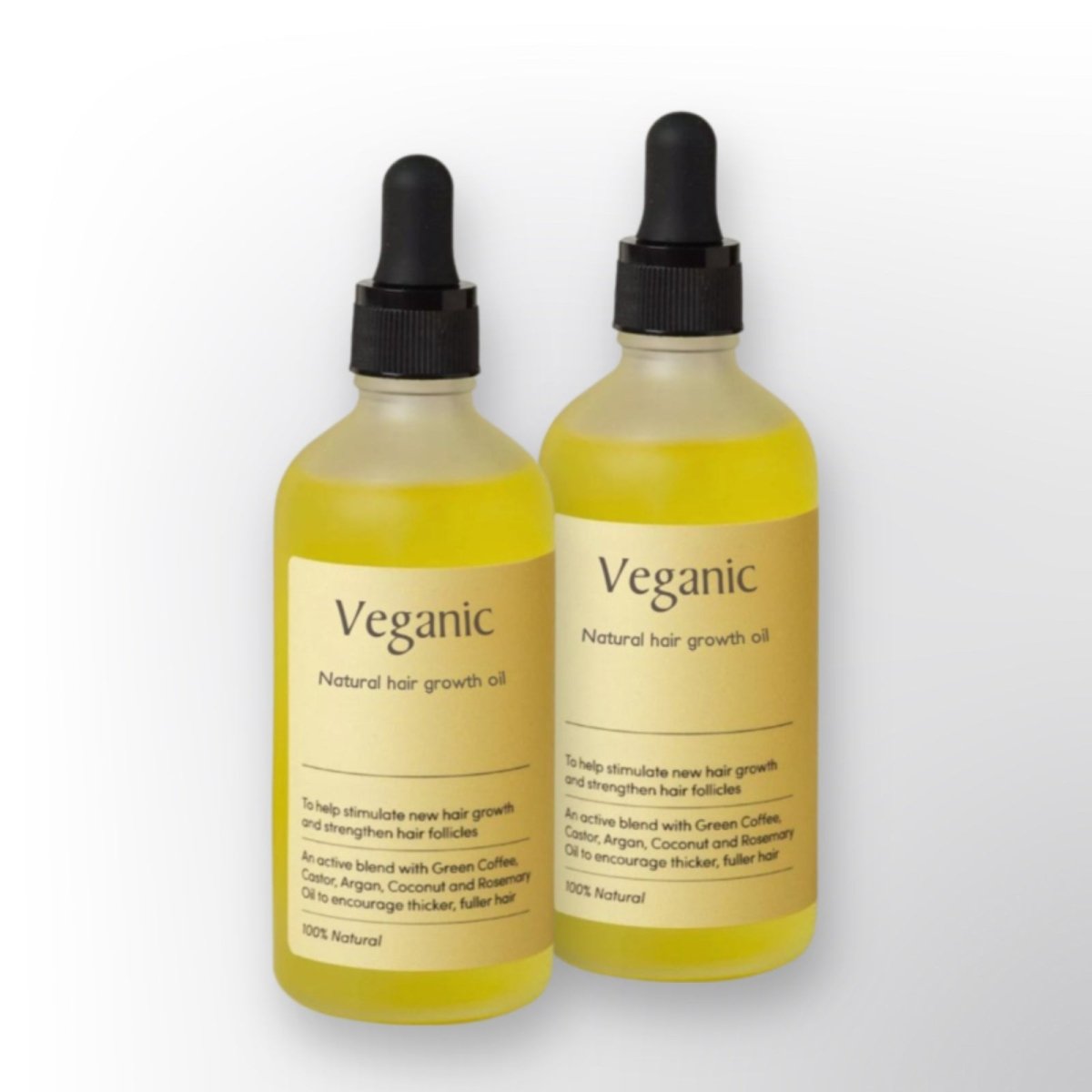 Veganic Hair Growth Oil - 100% Natural Serum