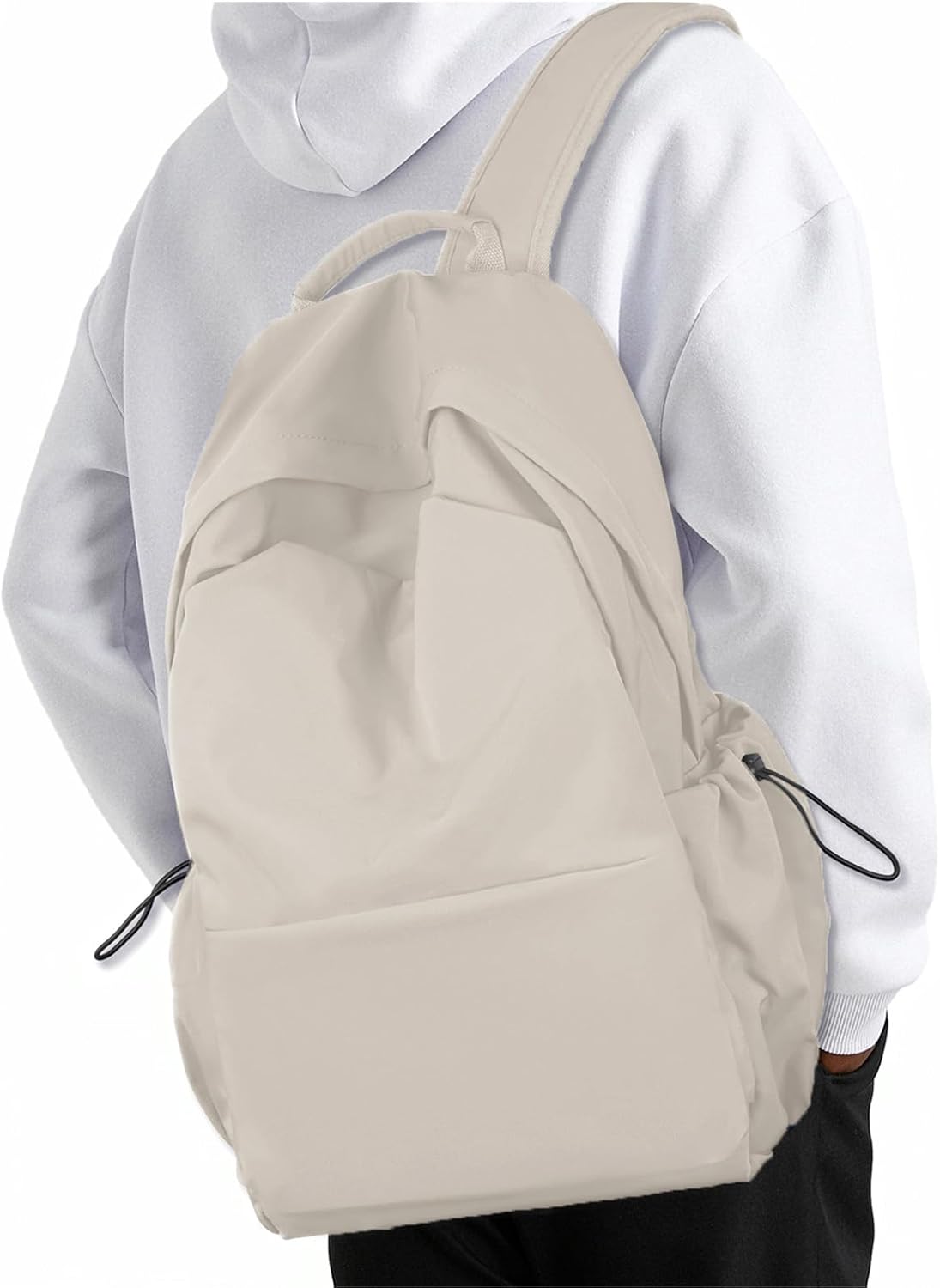 Lightweight, water-repellent laptop and travel bag with organised compartments