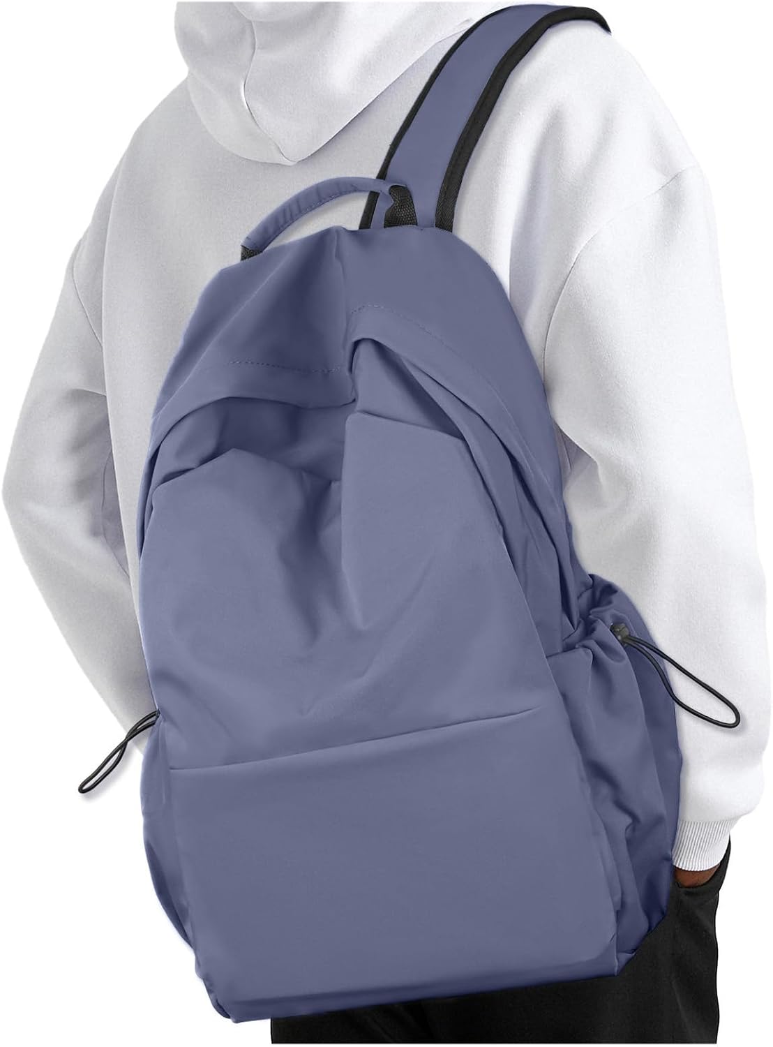 Lightweight, water-repellent laptop and travel bag with organised compartments