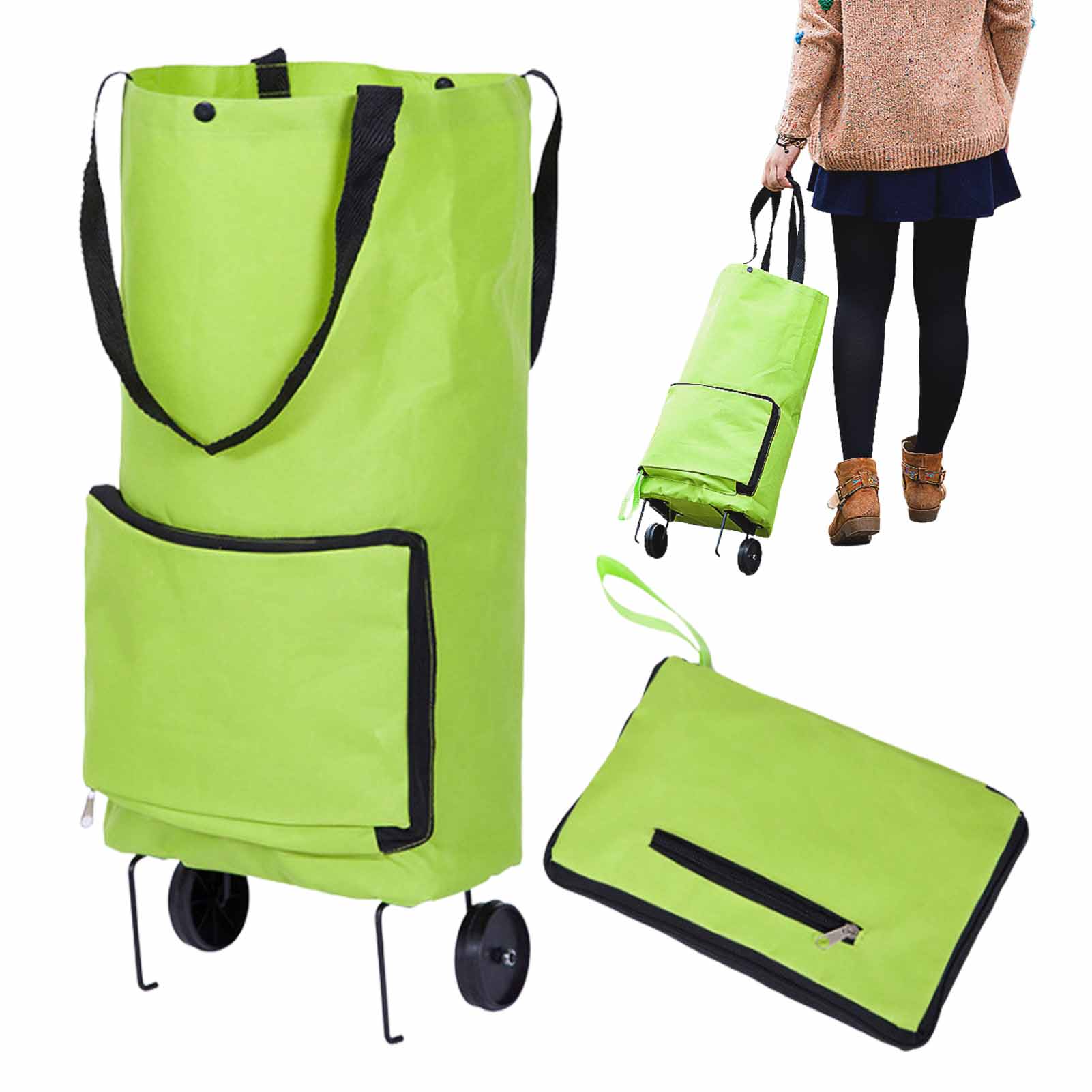 2 in 1 Foldable Shopping Bag