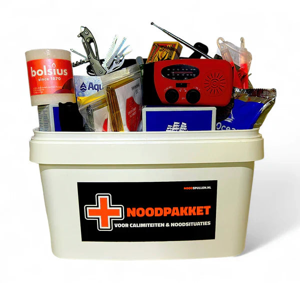 Premium Emergency Kit in Plastic Bucket (12.8L) - SafeBucket
