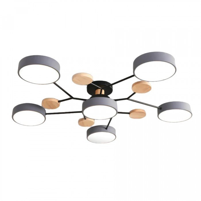 NordicGlow | Branching LED Ceiling Light in Scandi Style
