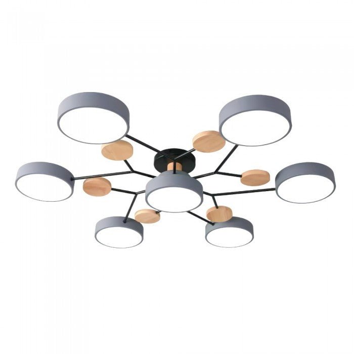 NordicGlow | Branching LED Ceiling Light in Scandi Style