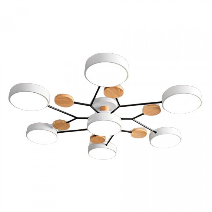 Scandinavian Ceiling Light – Branching Design, Stylish & Sustainable with LED Technology
