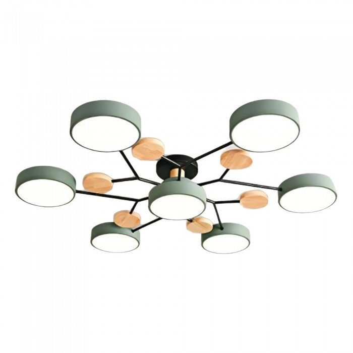 NordicGlow | Branching LED Ceiling Light in Scandi Style