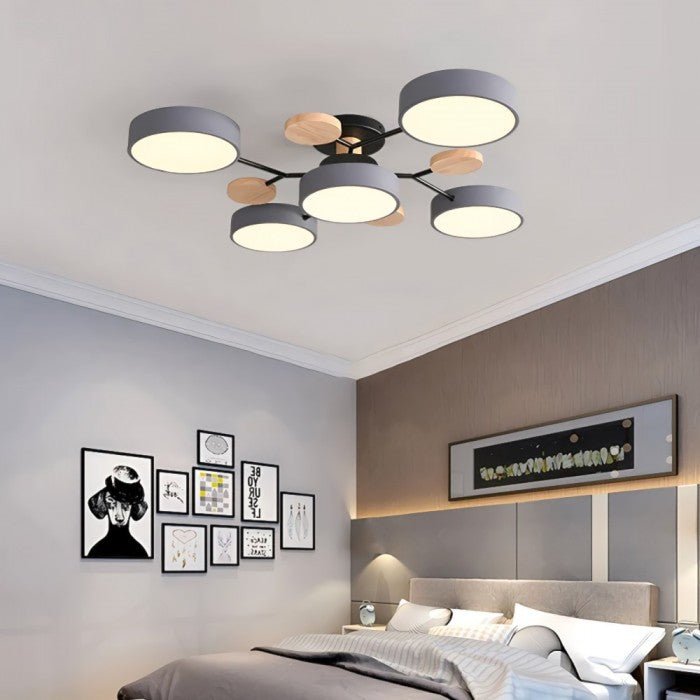 Scandinavian Ceiling Light – Branching Design, Stylish & Sustainable with LED Technology