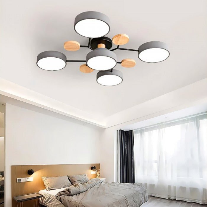 NordicGlow | Branching LED Ceiling Light in Scandi Style