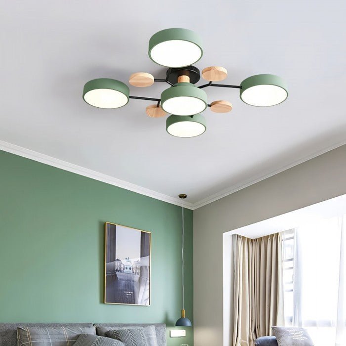 Modern Scandinavian LED Ceiling Light – Stylish & Sustainable