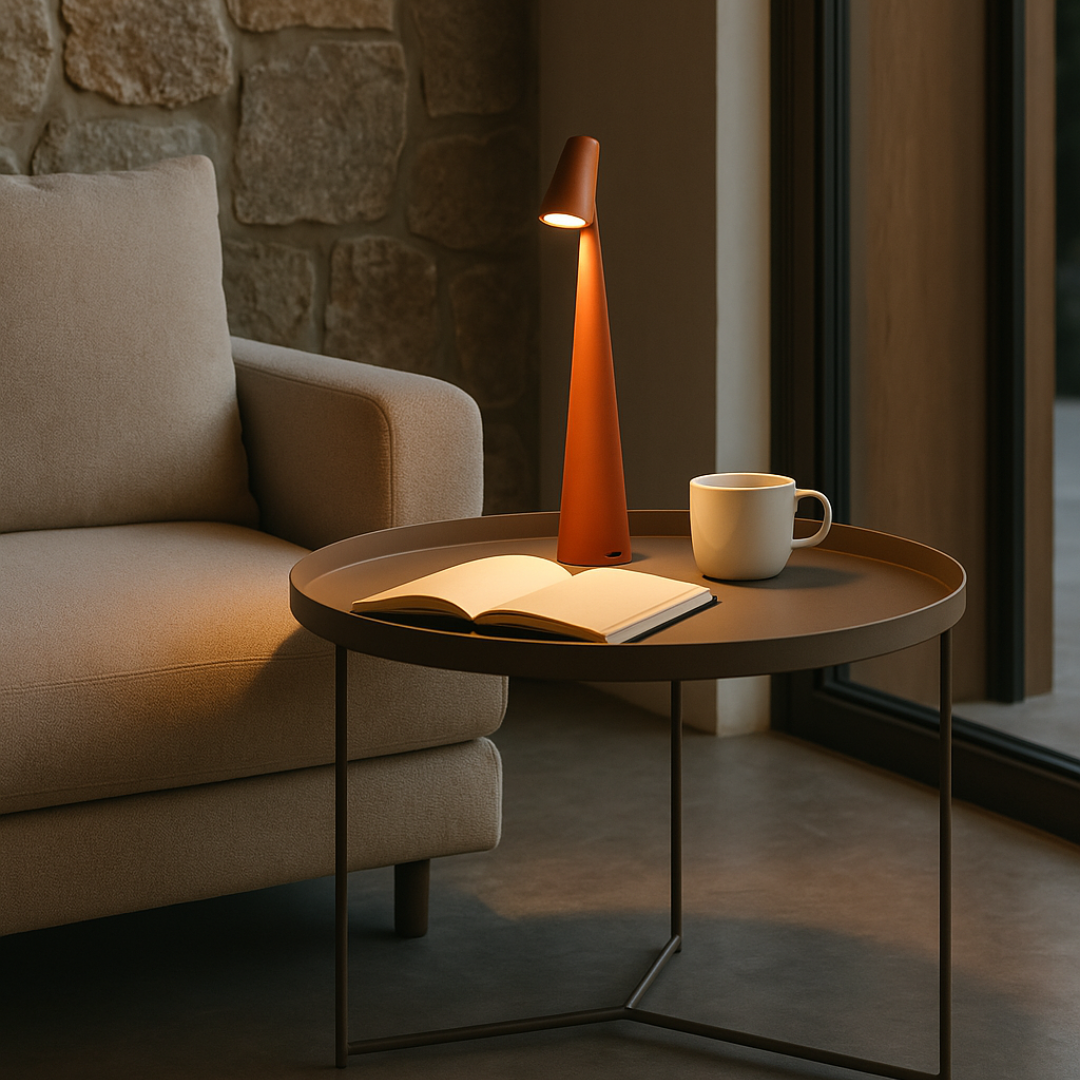 Nordic Minimalist LED Table Lamp | Wireless and Dimmable