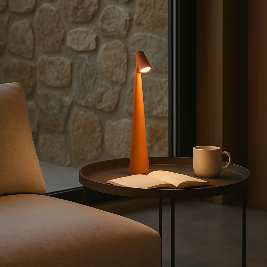 Nordic Minimalist LED Table Lamp | Wireless and Dimmable