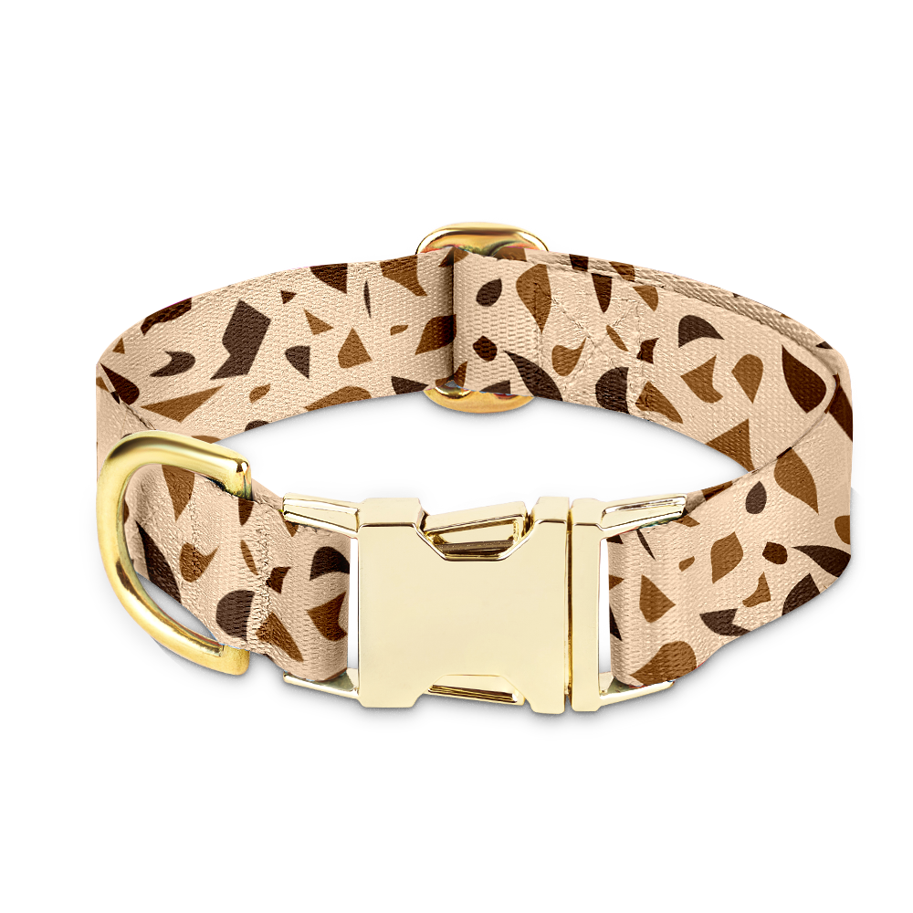 Dog Collar with Golden Accents – GoldenTerra