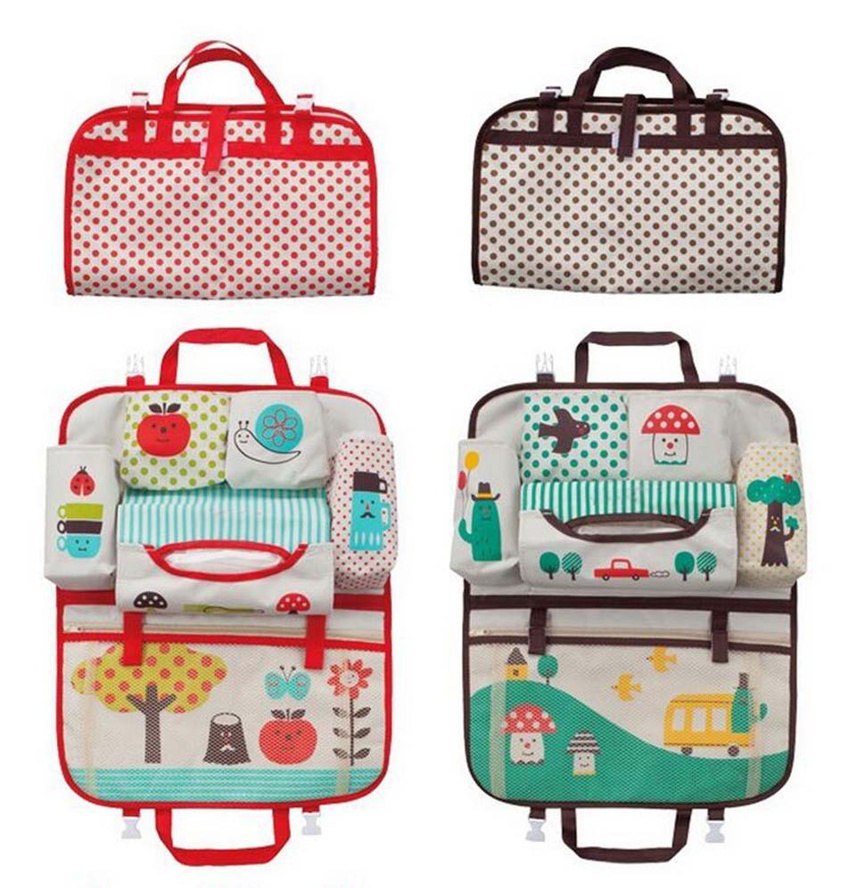 Kids' Car Organiser with Tablet and Bottle Holder – Back Buddy (Buy 1, Get 1 Free)