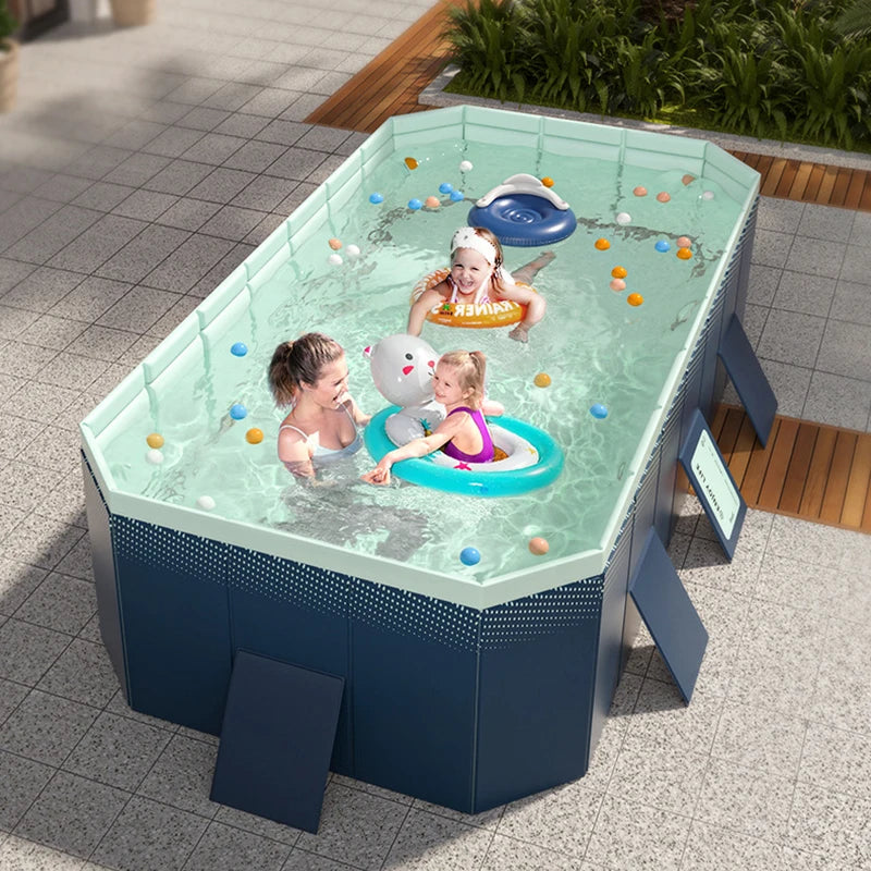 Foldable Children's Pool – Sturdy & Easy to Install