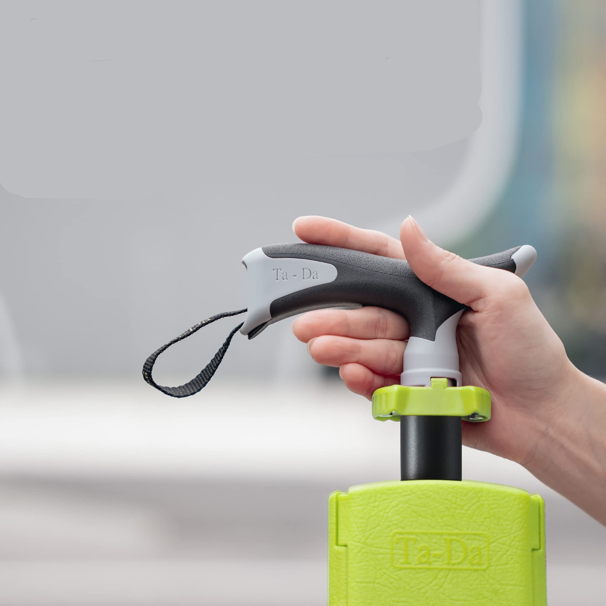 CrutchSeat - Foldable Stool for Comfort - Light and Portable