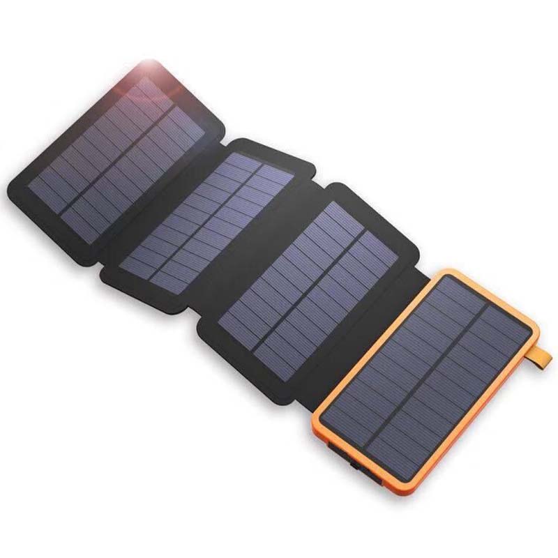 Foldable Solar Power Bank - Waterproof & Powerful