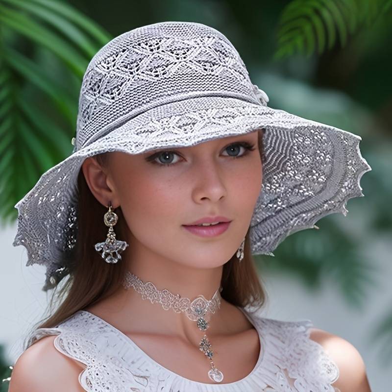 Foldable Sun Hat | Elegant Protection - Casual Chic